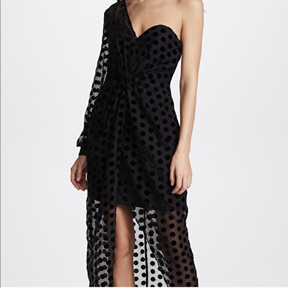 NWT Keepsake One Shoulder Dress